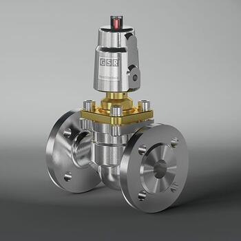 GSR - tlakově řízený ventil 22 - litá ocel