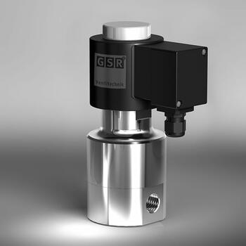 GSR - solenoidový-ventil - 2-529 - nerez - vysoký tlak